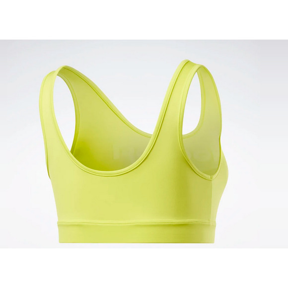 Reebok Women Classics Bralette Hero Yellow Size S - Picture 3 of 3